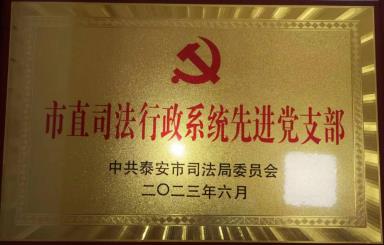 我中 心党支部被评为“先进党组织”